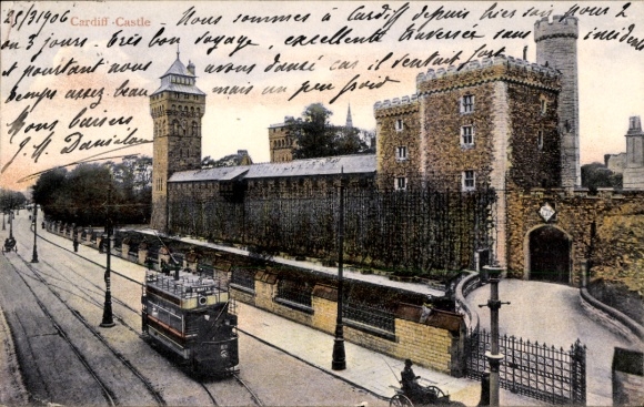 PC Cardiff Wales, Castle, tramway