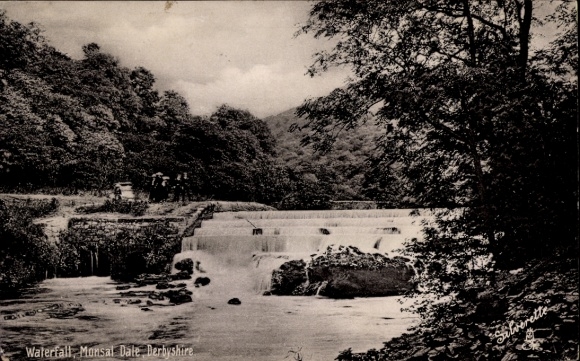 PC Monsal Dale Derbyshire England, Waterfall