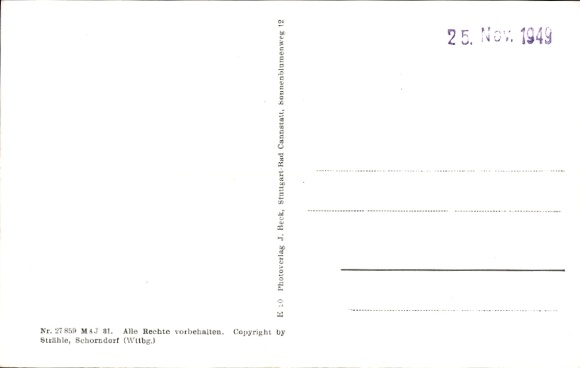 Postcard Nattenhausen Breitenhal Schwaben, aerial photograph