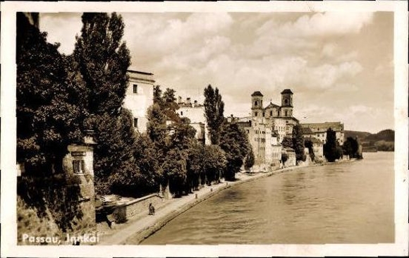 10 old PCs Passau in Bavaria, various views