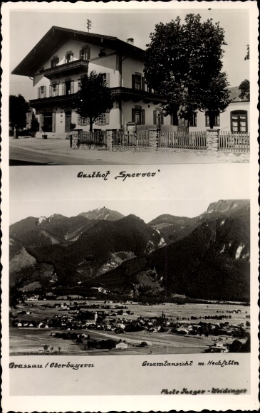 PC Aschau im Chiemgau Oberbayern, total view, Gasthof Sperver