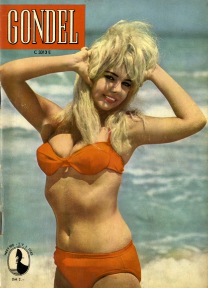 Pin Up Akt Erotik Akt Magazin Gondel Heft 190 1965