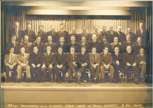 Studentika Photo Colmar Kolmar Alsace Haut Rhin, Anniversaire de la Classe 1925-1945, 1960