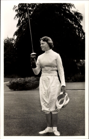 Picture Dutch Royal Family, Princess Irene, Fencing