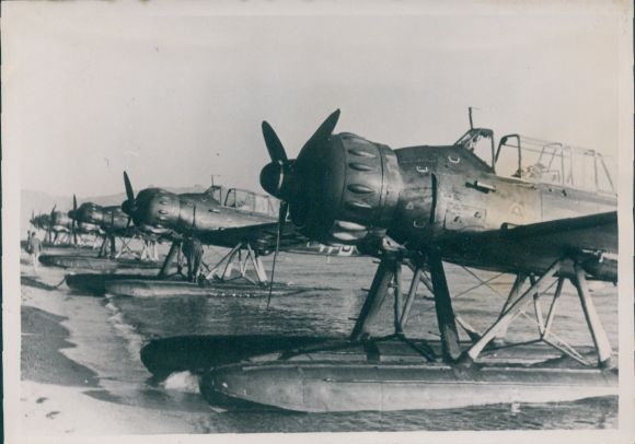 Photo &quot;Arado 196&quot; seaplanes, reconnaissance aircraft, 1944
