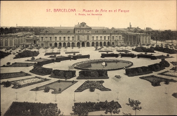 KP Barcelona Catalonia Hiszpania, Museo de Arte en el Parque