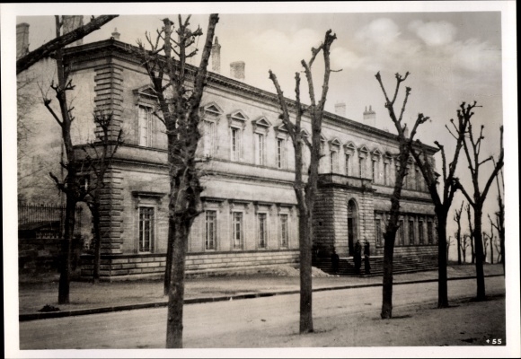 Foto Hoffmann, Riom Puy de Dôme, Gerichtsgebäude, Februar 1942