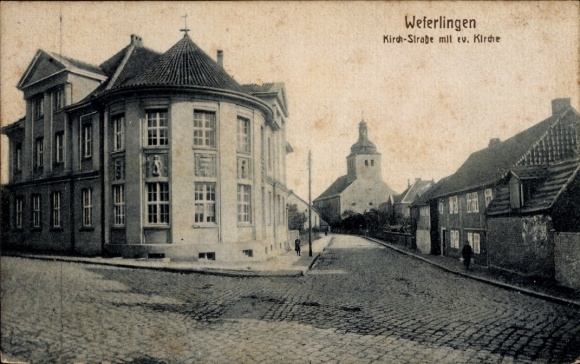 KP Weferlingen w Saksonii-Anhalt, Kirchstraße, kościół protestancki