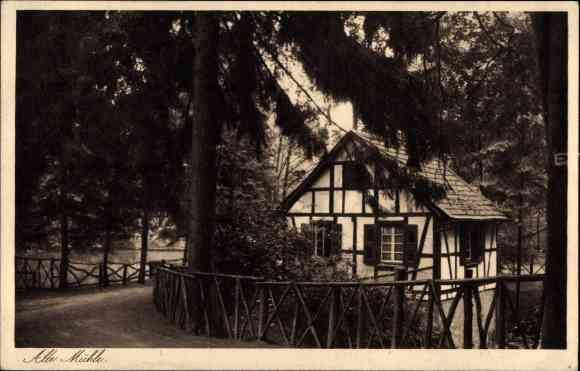 Postcard Forsbach Rösrath Nordrhein Westfalen, Waldrestaurant Forsbacher Mühle