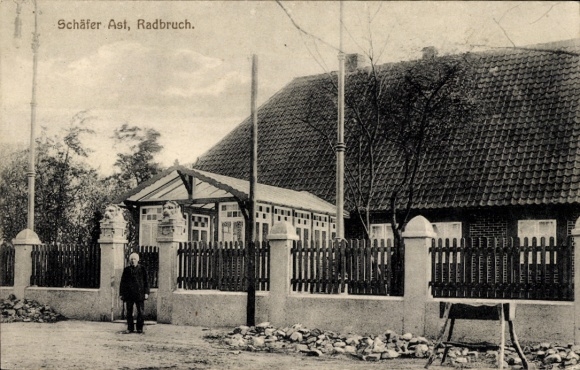 Postcard Radbruch in Lower Saxony, Schäfer Ast