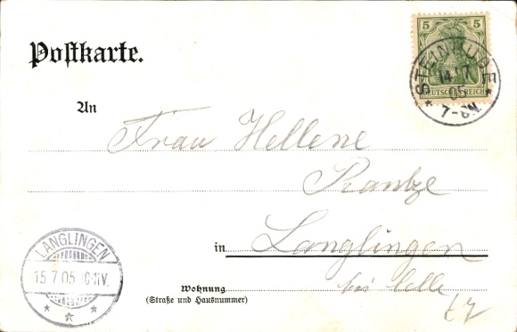 Chromo-Litho Steinhude Wunstorf in Lower Saxony, Wilhelmstein Island in the Steinhude Sea
