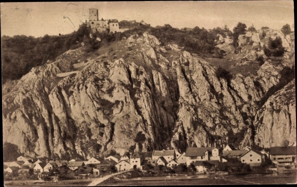 Postcard Neuessing im Altmühltal, place, castle