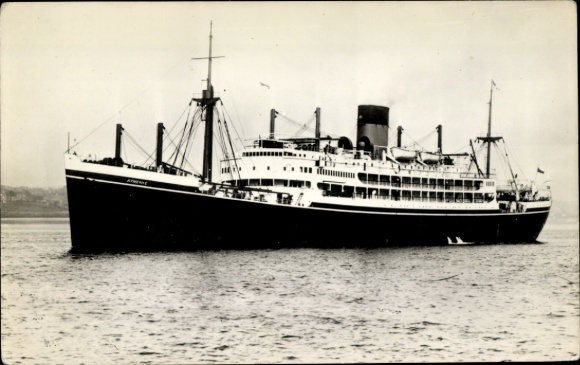Ak-stoomschip SS Athenic, Shaw Savill Line