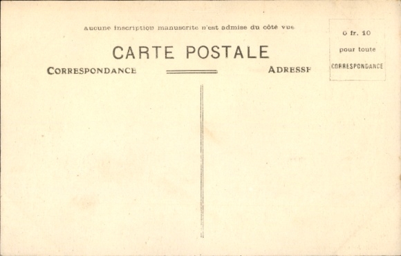 Postcard Saint Étienne Châteaucreux, train station