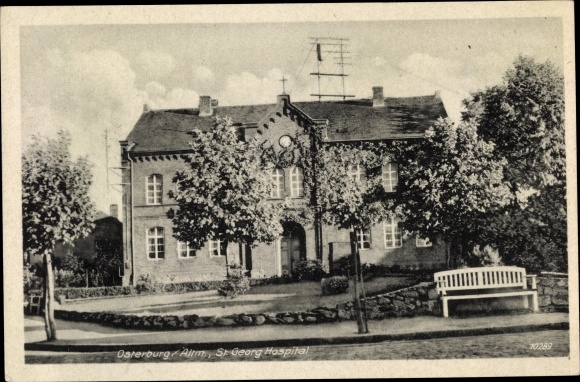 PC Osterburg in the Altmark in Saxony Anhalt, St. Georg Hospital