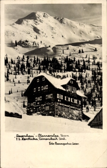 Postcard Rauris in Salzburg, Tauernhaus