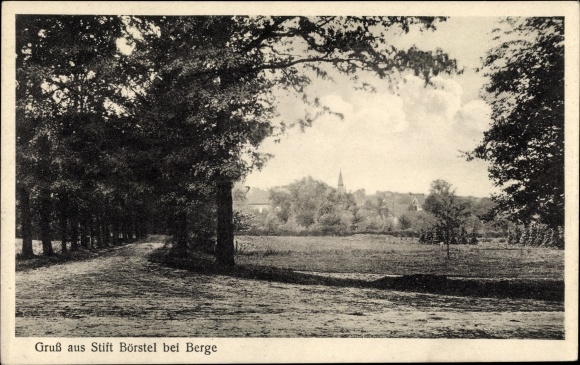 Ak Börstel Berge Niedersachsen, Stift Börstel