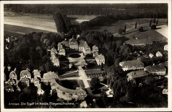 PC Bad Arolsen in Hesse, aerial photo