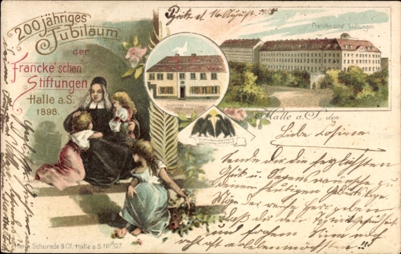 lito Halle an der Saale, 200. rocznica Fundacji Franckego, budynek, budynek mieszkalny