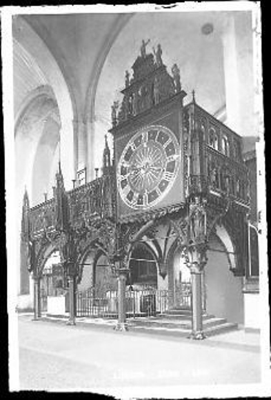 16 Glas Negative Lübeck, Holstentor, Dom Innenansichten, Orgel, Marienbild, Chor