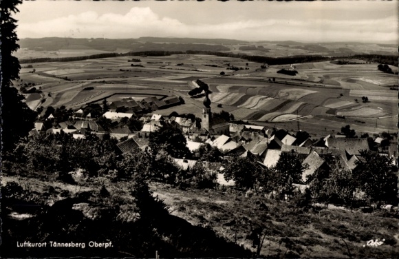 Postcard Tännesberg in the Upper Palatinate, general view, panorama