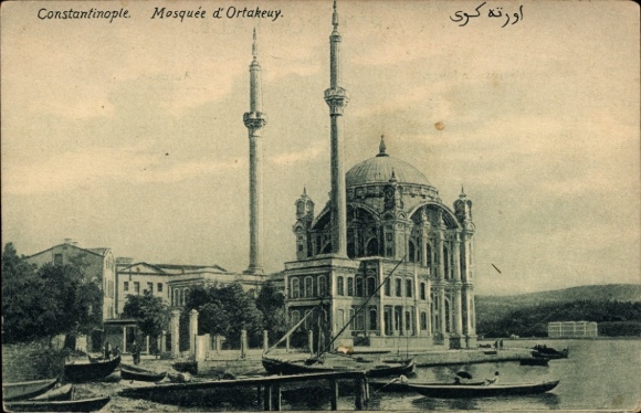 CPA Constantinople Istanbul Turquie, Mosquée d' Ortakeuy