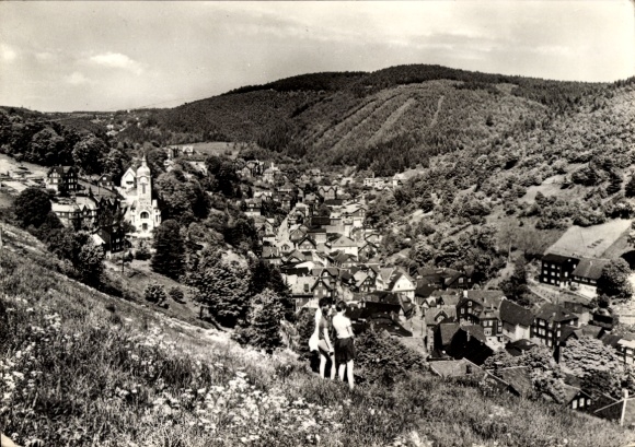 Ak Lauscha in Thüringen , Panorama