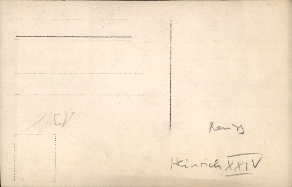 Foto Ak Heinrich XXIV., Fürst Reuß älterer Linie, Portrait
