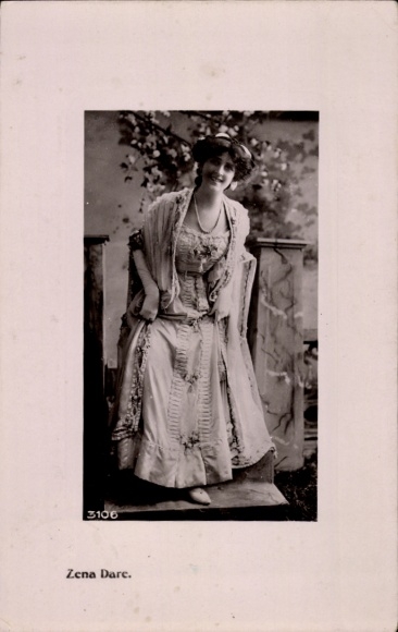 Postcard Niederlössnitz Niederlößnitz Radebeul Saxony, Zena Dare.