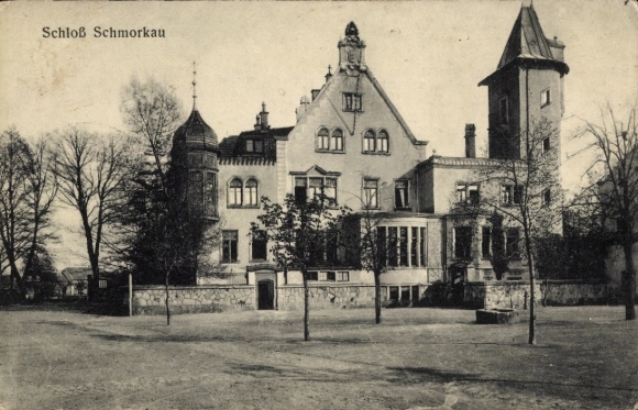 Postcard Schmorkau Neukirch near Königsbrück, Schmorkau Castle