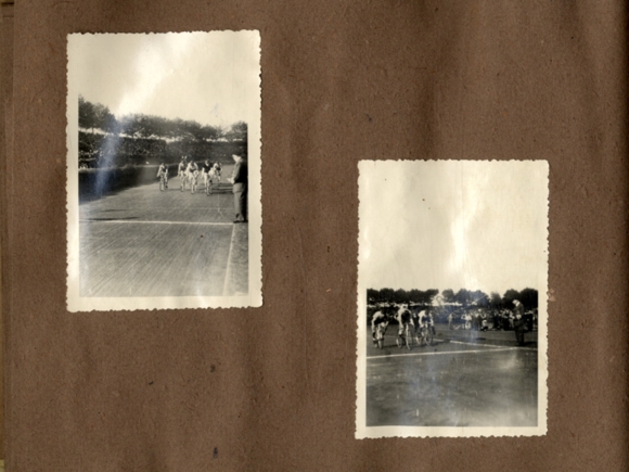 Photo album cycling races, sports, Berlin 1944