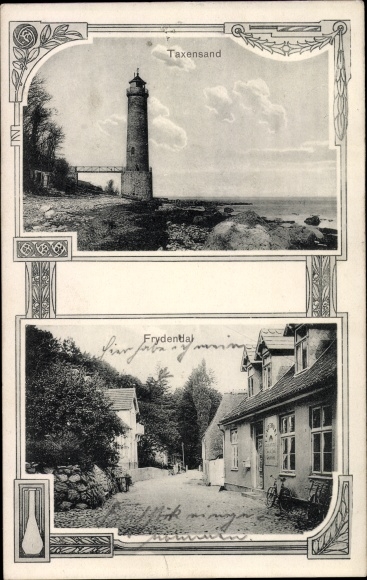 PC Frydendal Denmark, Part of the road, Taxensand lighthouse