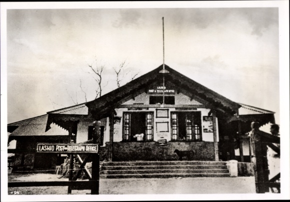 Foto Hoffmann, Myanmar, Hauptpostamt von Lashio, April 1942