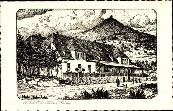 Artist PC Adenau in the Eifel, Hotel Hohe Acht, owner Anton Thelen