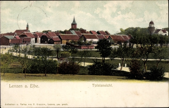 KP Lenzen an der Elbe Prignitz, widok całkowity