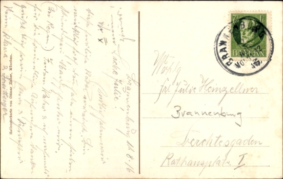 Brannenburg in Upper Bavaria, recreation center of the Bavarian Postal Association