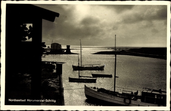 PC Horumersiel Schillig Wangerland, evening mood a. sea