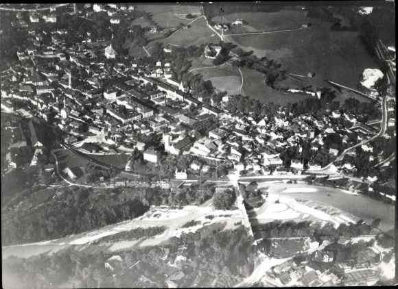 Foto Bad Reichenhall in Oberbayern, Fliegeraufnahme
