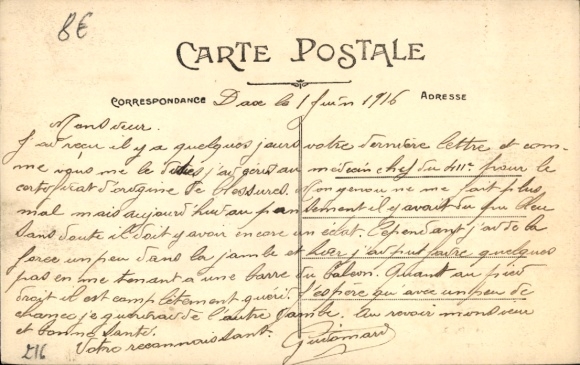 PC Dax Landes, city view, L'Entrée du Cassourat, architecture, 1916