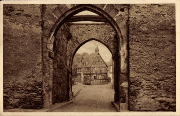 KP Rhens am Rhein, WHW Das schöne Deutschland, zdjęcie 94, fragment ulicy