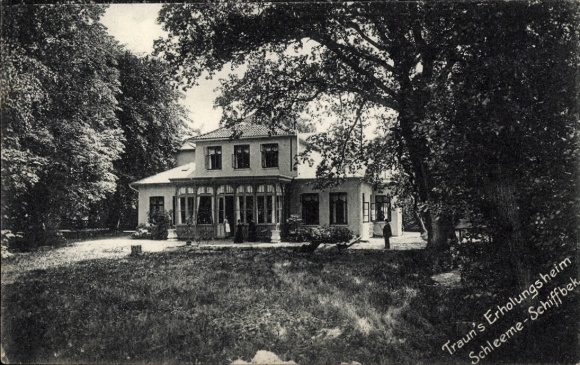 Postcard Hamburg Billstedt Schiffbek Schleeme, Traun's recreation home