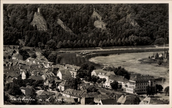 Photo Postcard Bad Karlshafen on the Upper Weser Hesse, total view