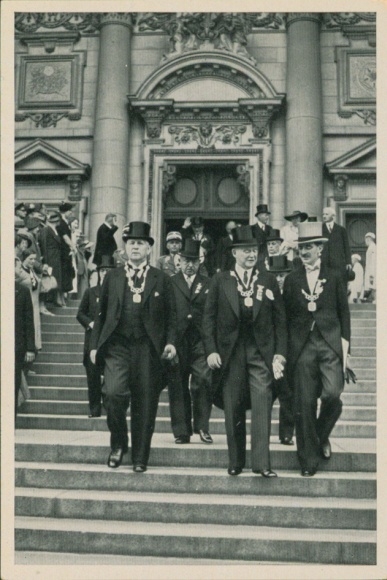 Collector's card Olympics 1936, International Olympic Committee, Berlin Cathedral
