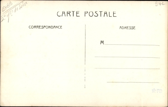 Postcard Chatillon Hauts de Seine, Boulevard de Vanves
