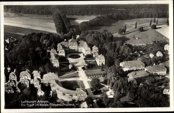PC Bad Arolsen in Hesse, aerial photo