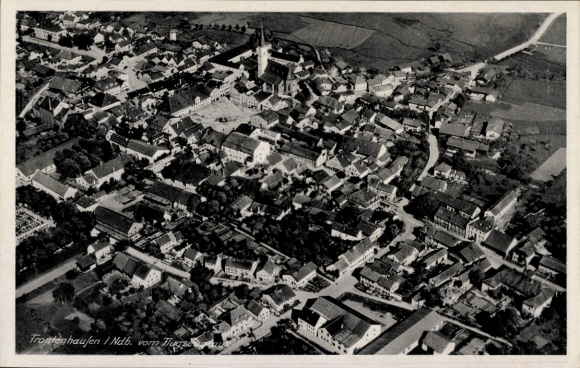 Ak Frontenhausen in Niederbayern, Luftbild