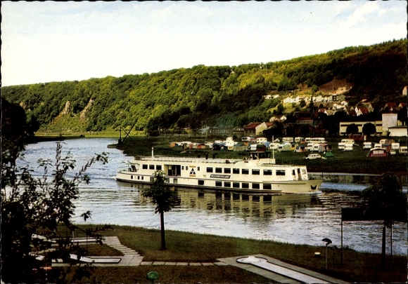 Postcard Bad Karlshafen on the Weser, Weserbergland, Solbad Karlshafen, FOTU Inh. F. Tuttass, Karlsh...