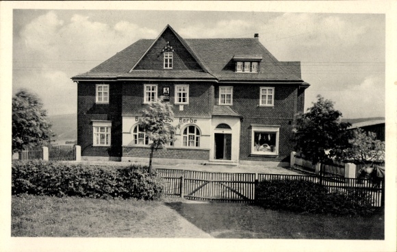 Ak Schmiedefeld Saalfeld an der Saale, Gästehaus zur Barbe
