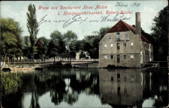 KP Königs Wusterhausen, Restauracja Neue Mühle