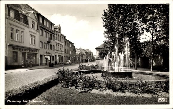 KP Wesseling am Rhein, Podświetlana Fontanna